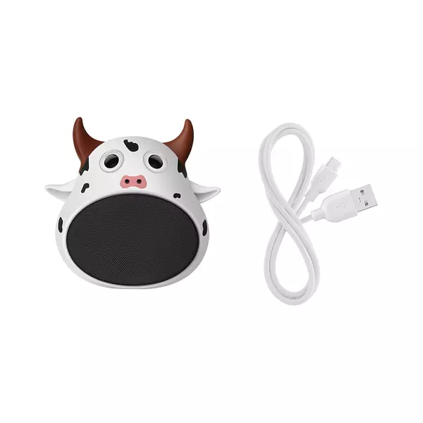 Mini Bocina Bluetooth Con Forma De Vaca