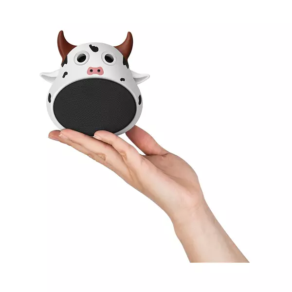 Mini Bocina Bluetooth Con Forma De Vaca