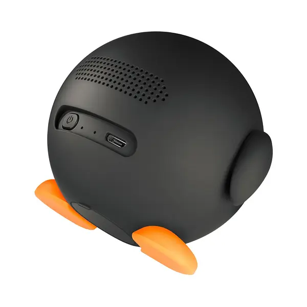 Mini Bocina Bluetooth Con Forma De Pingüino
