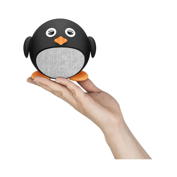 Mini Bocina Bluetooth Con Forma De Pingüino