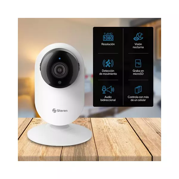 Cámara Wi-Fi Fija Para Interior