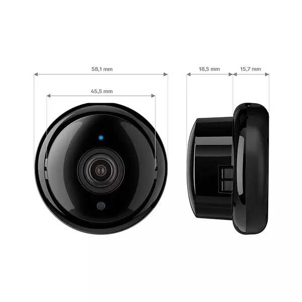 Cámara Wi-Fi Fija Para Interior