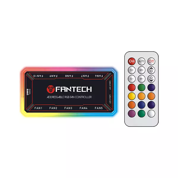 Kit De Ventiladores Fantech Turbine Fb-301 Rgb