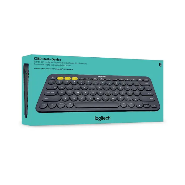 Teclado Bluetooth Multidispositivo Logitech K380