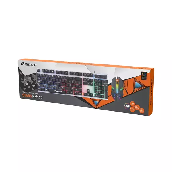 Combo Teclado Y Mouse Usb Km170 Jertech