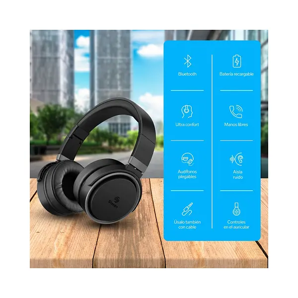 Audífonos Bluetooth* Con Batería De Hasta 30 H