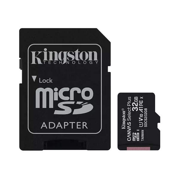 Memoria Micro Sd 32 Gb Canvas Select Plus Kingston Clase 10