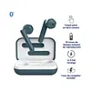 Audífonos Bluetooh Touch Trust Azul