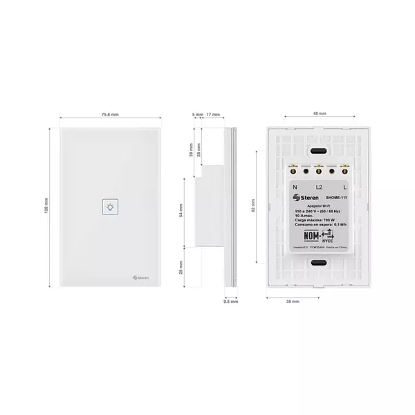 Apagador Wifi (Sin Neutro)
