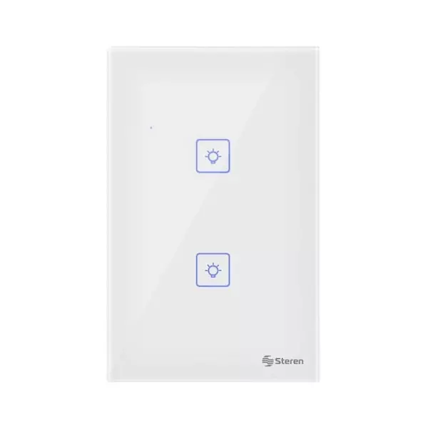 Apagador Doble Wi-Fi (Sin Neutro)