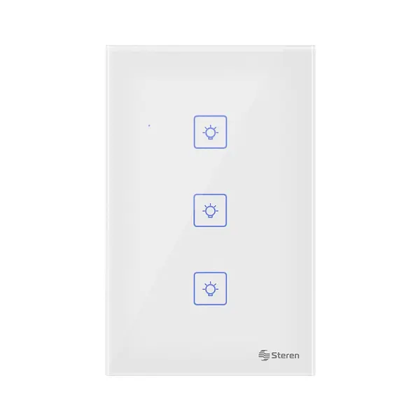 Apagador Triple Wi-Fi (Sin Neutro)