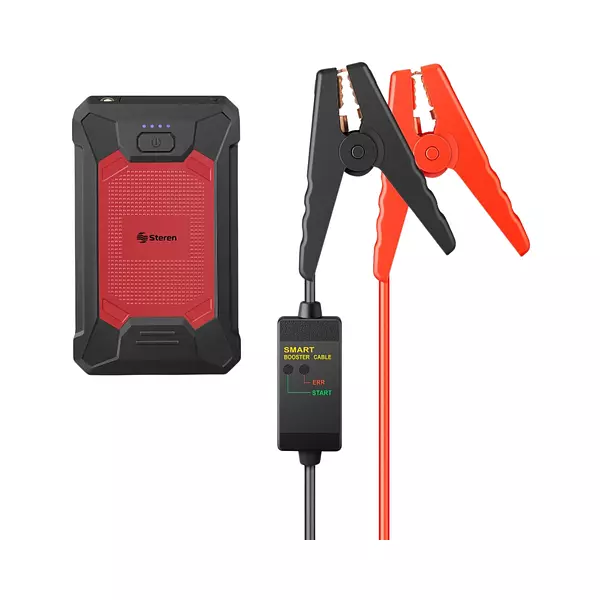 Arrancador Para Auto Compacto, Power Bank Y Linterna Led