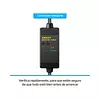 Arrancador Para Auto Compacto, Power Bank Y Linterna Led
