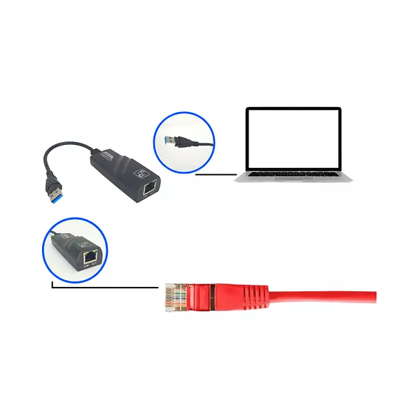 Usb Lan Rj45 2.0 Ethernet Adapter 10/100 Mbs