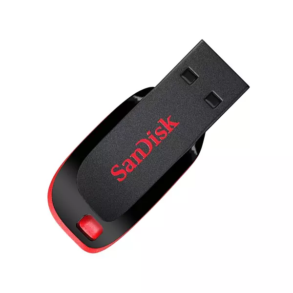 Memoria Sandisk Usb Cz50 32gb 2.0 Negro / Rojo
