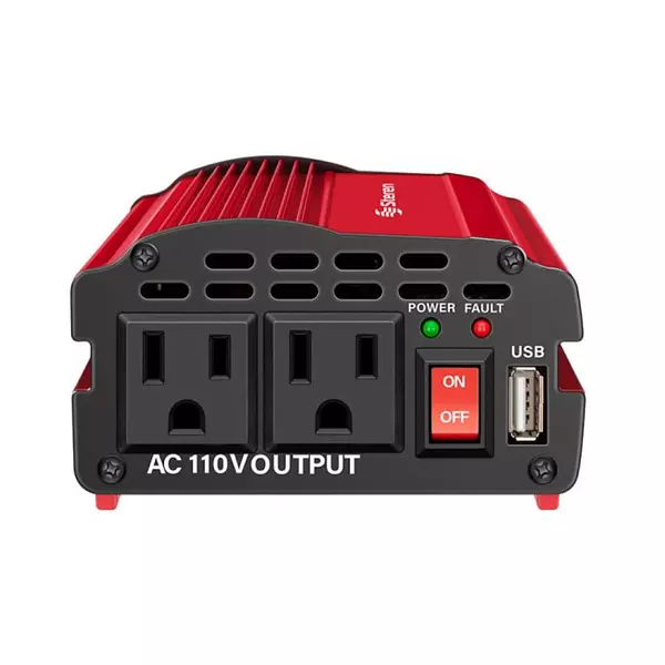 Inversor De Voltaje Automotriz 12vcd A 110v 400w