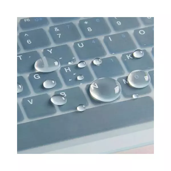 Protector De Teclado Para Portátil En Silicona Transparente De 14"