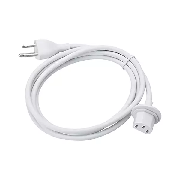 Cable Poder 3pin Pc Aio Ap Blanco 1,8 Mtrs