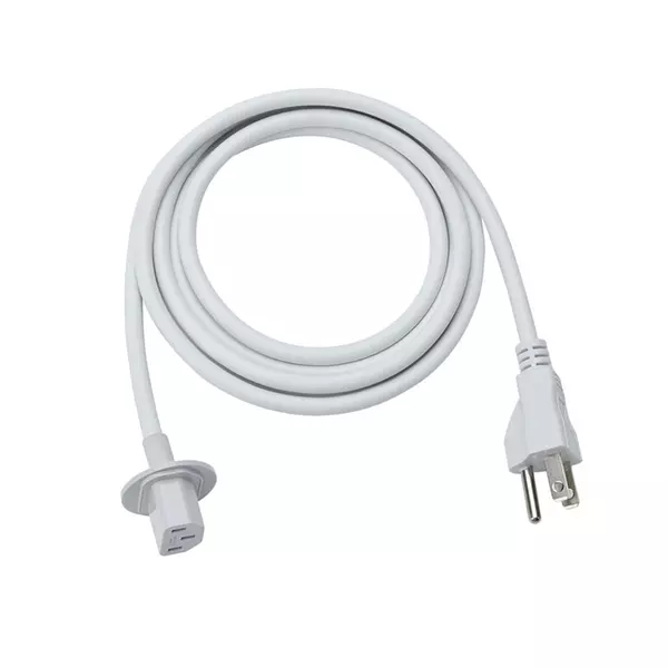 Cable Poder 3pin Pc Aio Ap Blanco 1,8 Mtrs