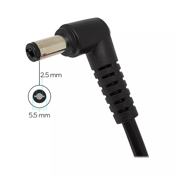 Cargador Para Portátil Toshiba 19v 2,37a Punta 5,5 * 2,5 Mm