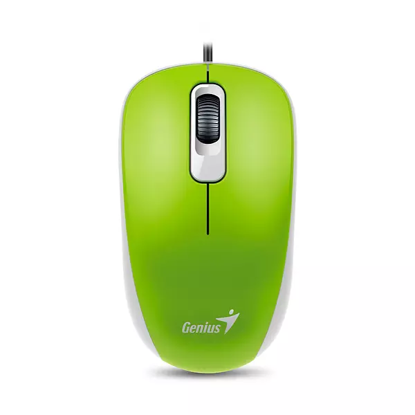 Mouse Dx -120 Verde Usb Genius