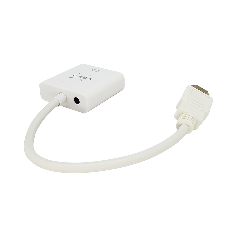 Cable Hdmi A Vga Adaptador De Hdmi Vga Conversor Blanco - Productos Integra  SRL