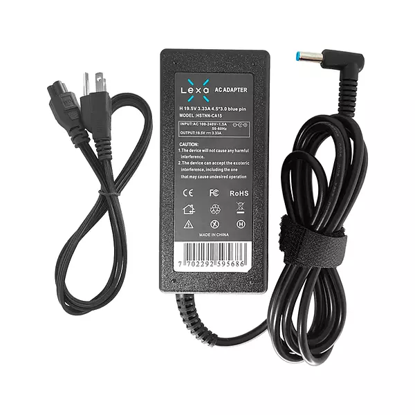 Cargador Para Portátil Hp 19,5v 3,33a Punta Azul 4,5 * 3,0 Mm