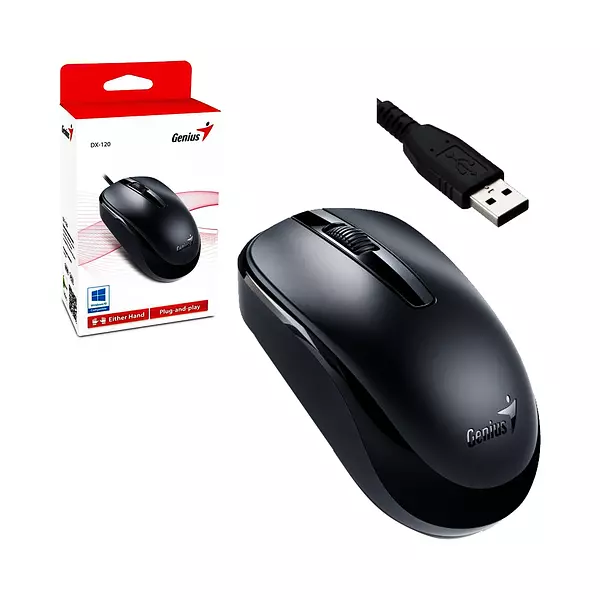 Mouse Dx -120 Usb Genius Negro