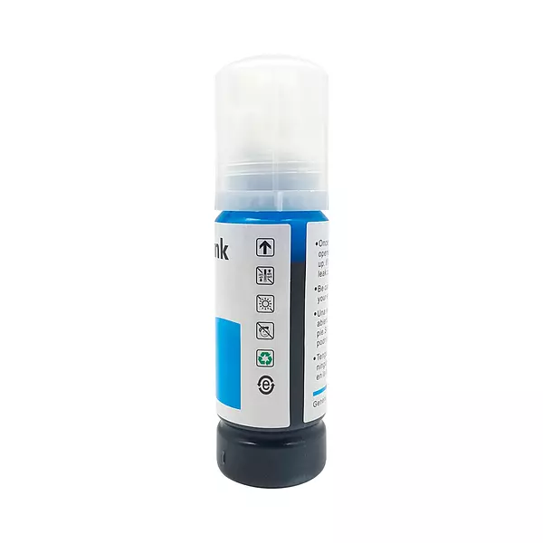 Tinta Cyan Para Impresora Epson Genérica X70 Ml L3110/L3150/