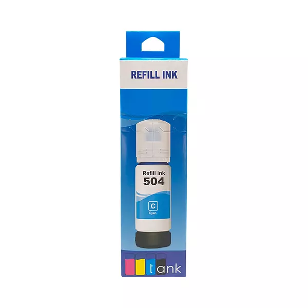 Tinta Cyan Para Impresora Epson Genérica X70 Ml L3110/L3150/