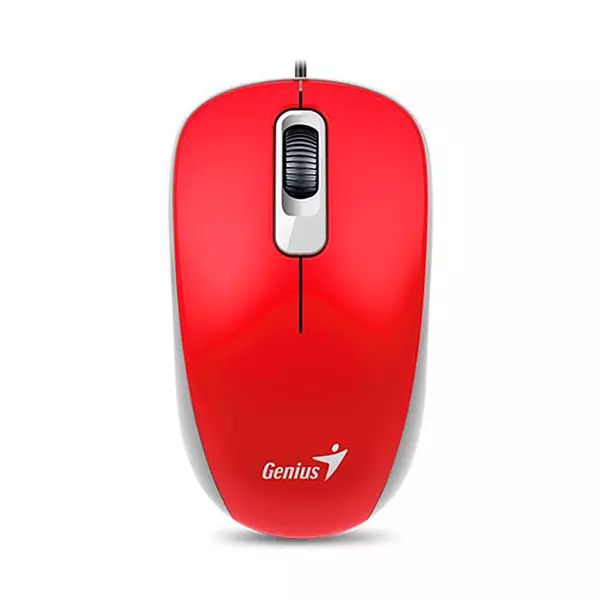 Mouse Dx -120 Rojo Usb Genius