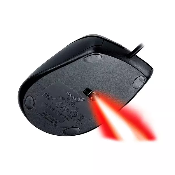 Mouse Dx -120 Rojo Usb Genius