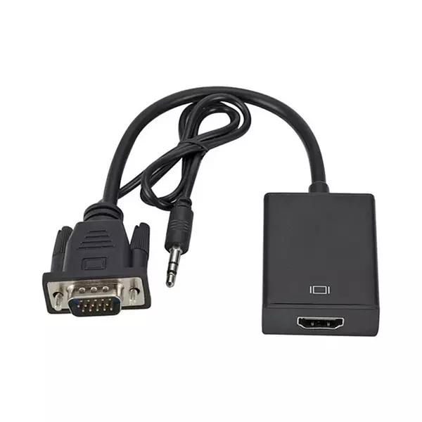 Adaptador Vga + Audio A Hdmi