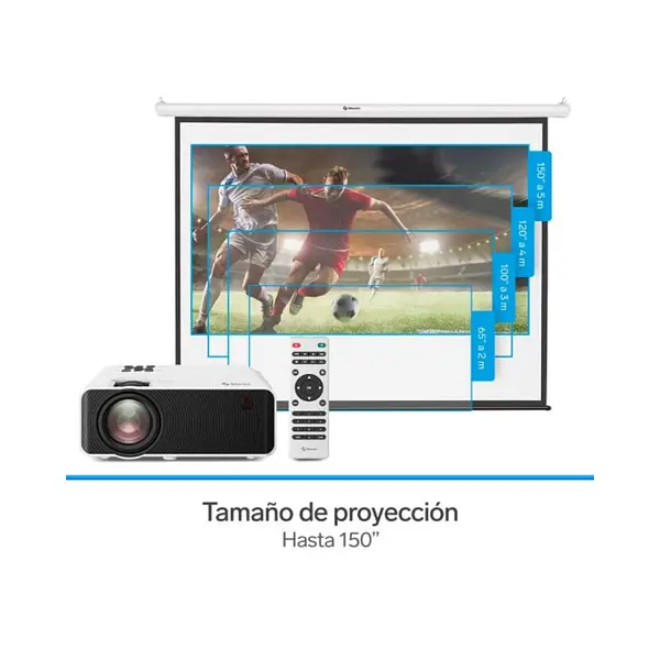 Proyector Multimedia Hd De 7000 Lúmenes