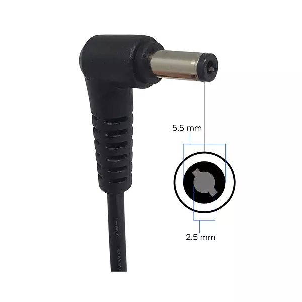 Cargador Para Portátil Toshiba/Asus/Lenovo 19v 3,42a Punta 5,5 * 2,5 Mm Lexa