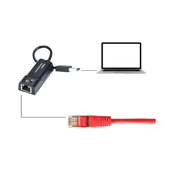 Usb Lan Rj45 2.0 Ethernet Velocidad 10/100 Mbps Chip 9900