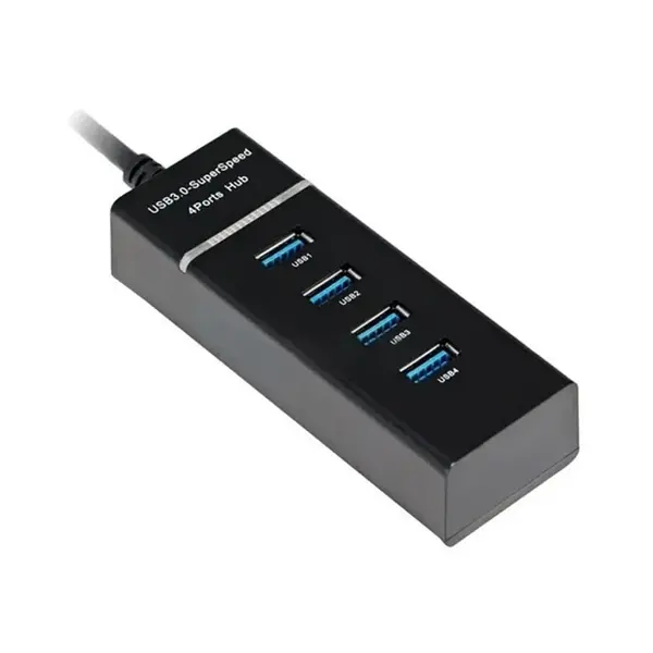 Hub 4 Puertos Usb Cable 30 Cm