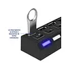 Hub Switch 4 Puertos Usb Velocidad 2.0