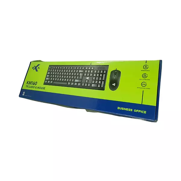 Combo Teclado Y Mouse Usb Km160