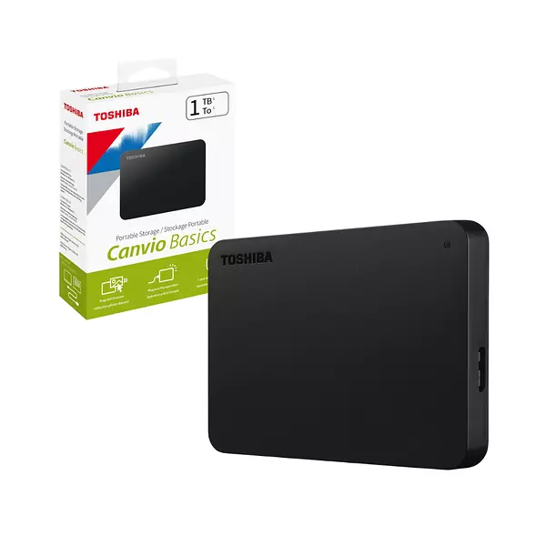 Disco Duro 1tb Externo Toshiba Canvio Basics