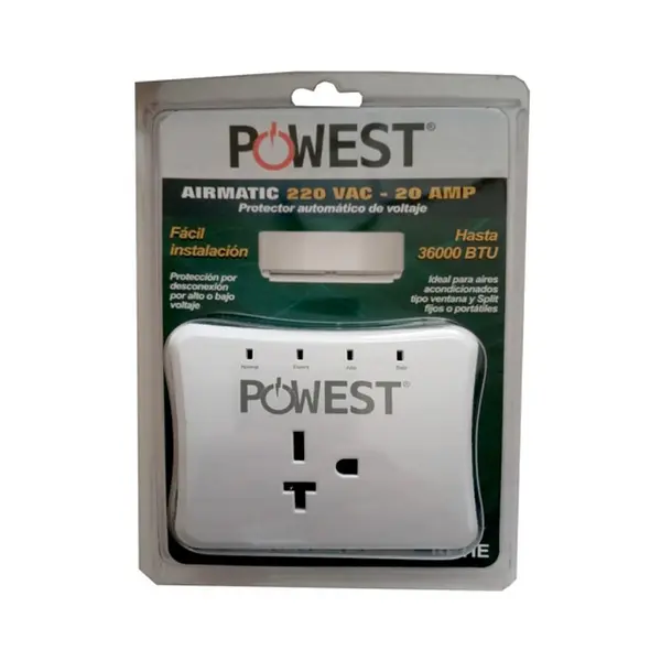 Protector Voltaje Para Aire Acondicionado Powest Airmatic