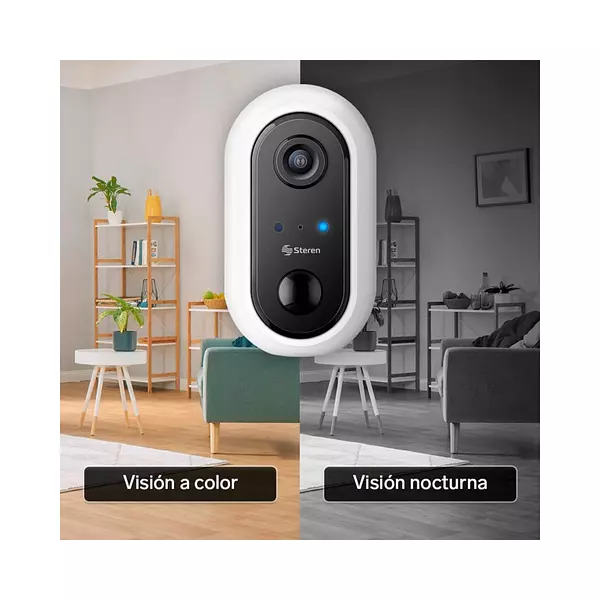 Cámara Wifi Con Bateria Recargable