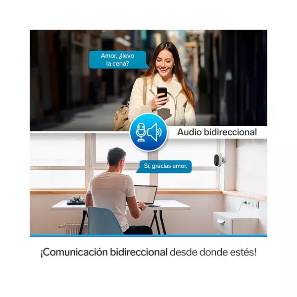 Cámara Wifi Con Bateria Recargable
