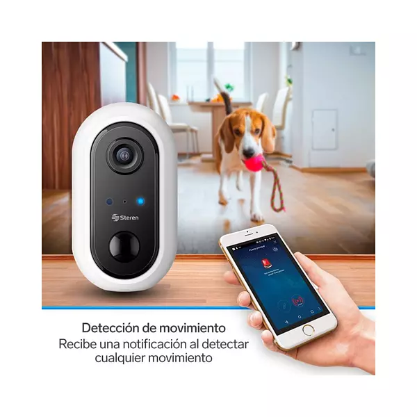 Cámara Wifi Con Bateria Recargable
