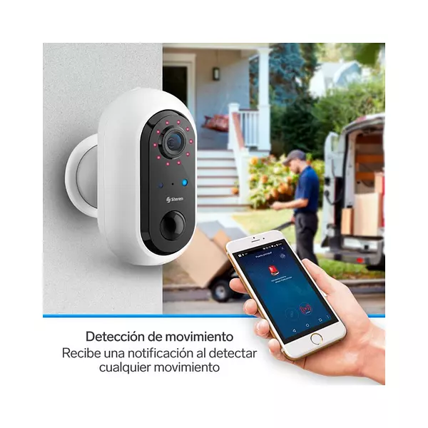 Cámara Wifi Con Bateria Recargable