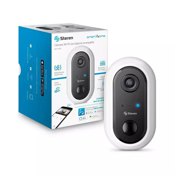 Cámara Wifi Con Bateria Recargable