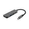 Conversor Usb -Type C 4 En 1 Hub Tipe C Pd+Hdtv+Usb3.0 4k