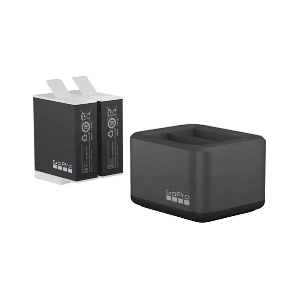 Cargador De Batería Dual Y Baterías Enduro Gopro 9, 10 Y 11