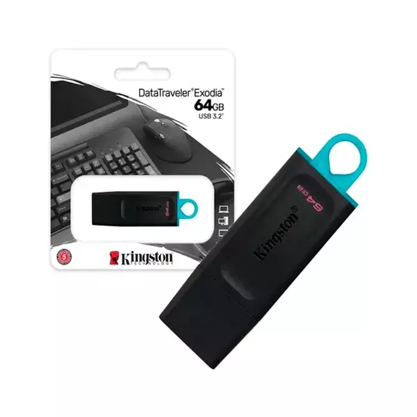 Memoria Usb 64 Gb Datatraveler Exodia 3,2