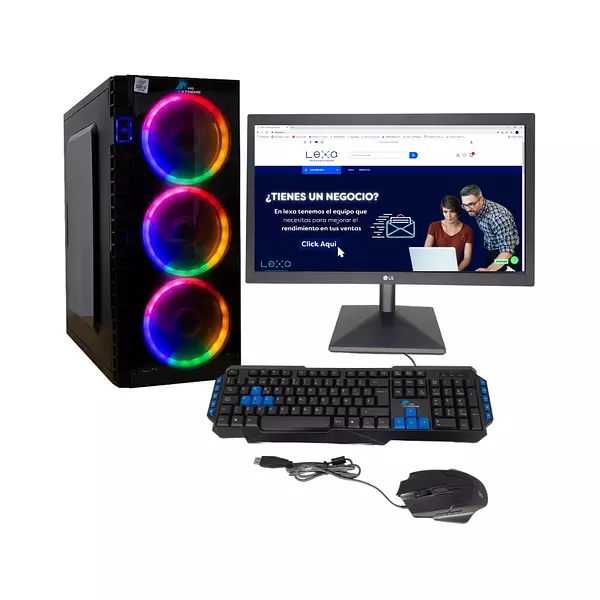 Equipo De Computo Con Chasis Rgb